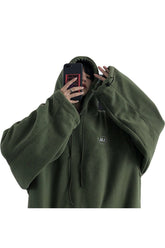 Fall Large fleece hoodie