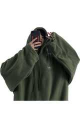 Fall Large fleece hoodie