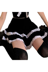 Mini-jupe gothique kawaii