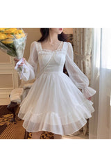 Robe blanche kawaii