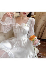 Robe blanche kawaii