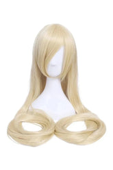 Lange blonde Cosplay Perücke