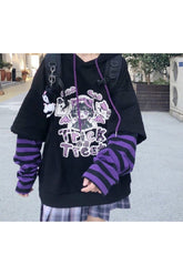 Langärmliger Anime-Hoodie für den Herbst