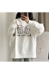 Süßes Kawaii Bären Sweatshirt