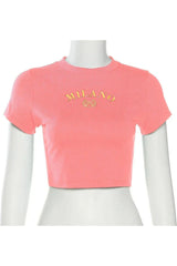 Milano Crest Cropped Top