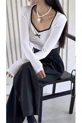 Mocha Mystique Ruched Top