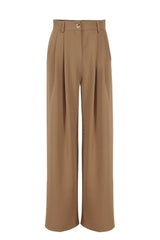 Old Money Classic Wide Pants & Sweatshirt Set