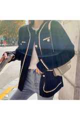 Fall Old Money Knitted Cardigan