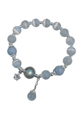 Opal Sea Blue Kristall Armband