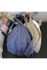 Veste à carreaux esthétique surdimensionnée d'automne