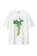 Oversized Herb Print T-Shirt