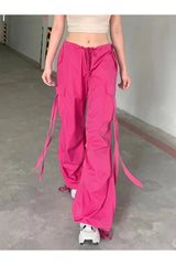Pink Cargo Pants