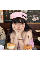 Pink Sailor JK Beret