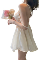 Mini-robe dos nu preppy