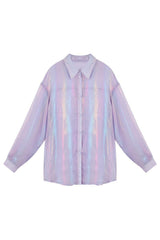 Chemise colorée preppy