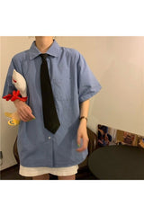 Chemise ample preppy