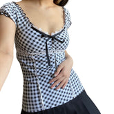 Preppy Plaid Crop Top