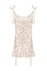 Robe sans manches preppy