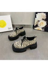 Chaussures à muffins imprimées