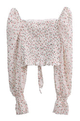 Puff Sleeve Floral Blouse