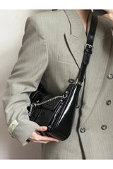 Sac à bandoulière à chaînes punk