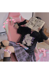 T-shirt esthétique punk sombre