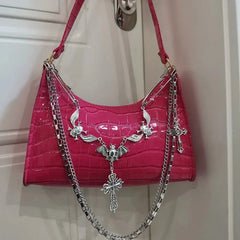 Sacs à bandoulière à chaînes punk