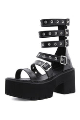 Punk Gladiator Sandals
