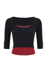 Punk Plaid Skirt and Crop Top Set