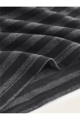 Punk Striped Button Cami Crop Top