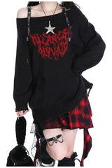 Pull surdimensionné Fall Rebel's Script