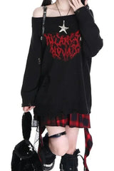 Pull surdimensionné Fall Rebel's Script