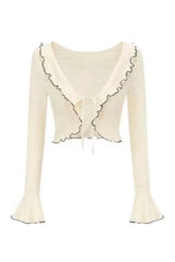 Ensemble robe fleurie à nœud rétro