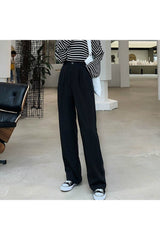 Retro Burgund Freizeithose