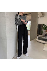 Retro Burgund Freizeithose