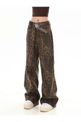 Jean taille haute rétro d'automne