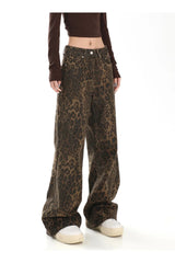 Jean taille haute rétro d'automne