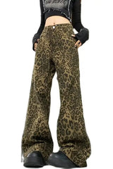 Jean taille haute rétro d'automne