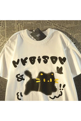 Retro Kitten Pattern t-shirt