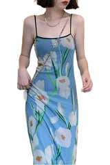 Robe rétro en maille