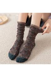 Retro Ruffle Socks