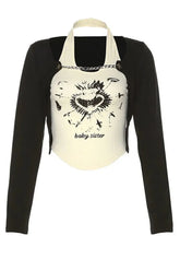 Retro Skinny Graphic Set