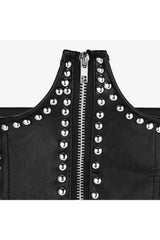 Corset punk riveté