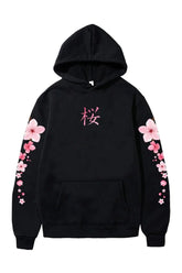 Fall Sakura Graphic Hoodie