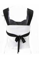 Camisole courte en satin