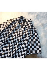 Skater Girl Kariertes Hemd