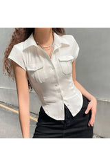 Slim Fit Uniformhemd