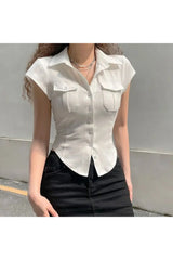 Slim Fit Uniformhemd