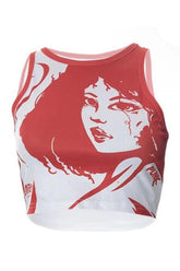 Slim Grunge Tank Crop Top