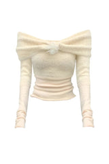 Haut à épaules dénudées Soft Blossom